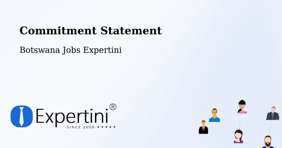 Corporate Commitment – Mookane - Botswana Jobs Expertini